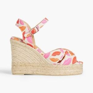 Diane Von Furstenberg X Castañer Blaudell Wedge Espadrilles